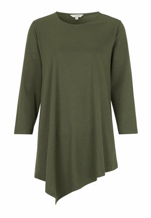 Cellbes of Sweden, JERSEY TUNIQ WITH ASYMMETRICAL DESIGN - Langarmshirt - green