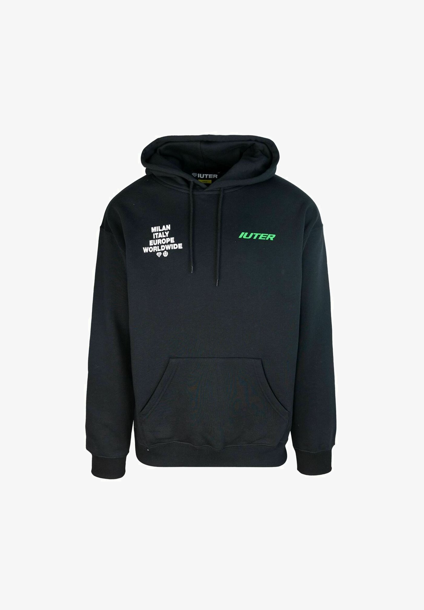 Iuter CUPIDO Felpa con cappuccio nero - Main Image