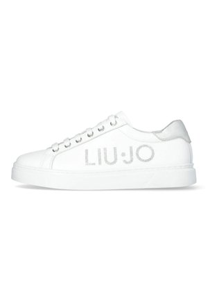 WITH GLITTER LOGO - Sneaker low - white