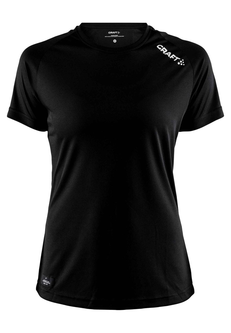 Craft FUNCTION SS W - T-shirt imprimé - black