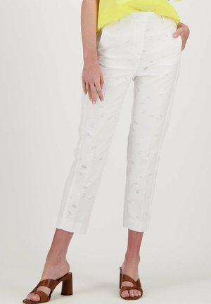 D'Auvry SANDY - Pantalon classique - white