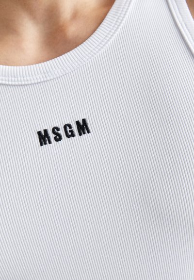 MSGM Top - optical white