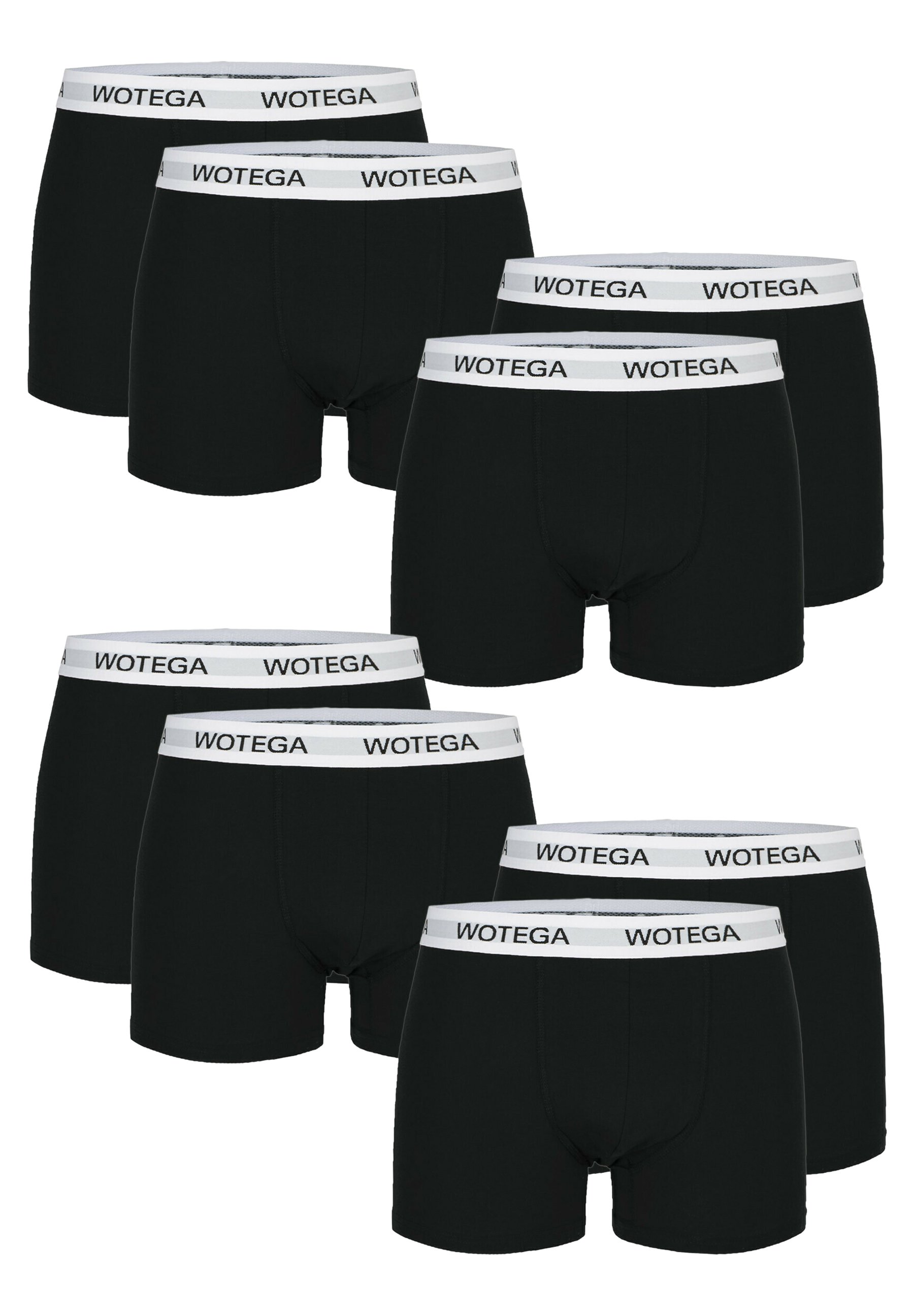 WOTEGA 8 PACK - Boxershort - black/zwart - Zalando.nl