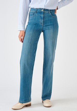 LARGE PERFECT FIT  - Jean droit - denim moyen