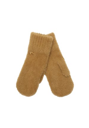 Mittens - dark beige