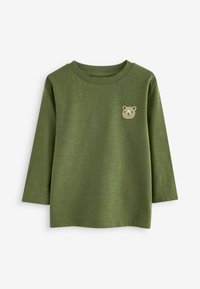 Next 4 PACK REGULAR FIT - Tops ar garām piedurknēm - grey brown woodland animal