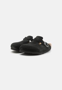 Birkenstock BOSTON LEVE NARROW UNISEX - Pantoffels - black