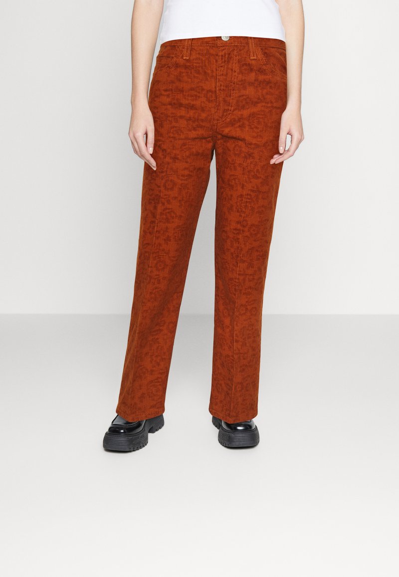 Levi's® CAGE STR ZIP ND Pantalon classique ginger bread/marron