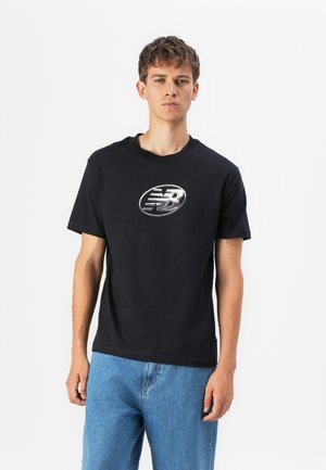 CHROME TEE UNISEX - Print T-shirt - black