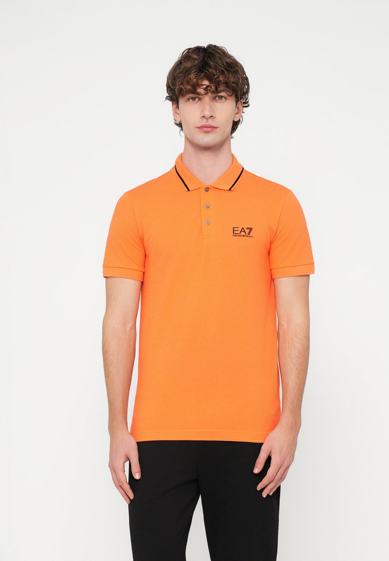 EA7 Emporio Armani Poloshirt oranje EA7 Emporio Armani Poloshirt oranje