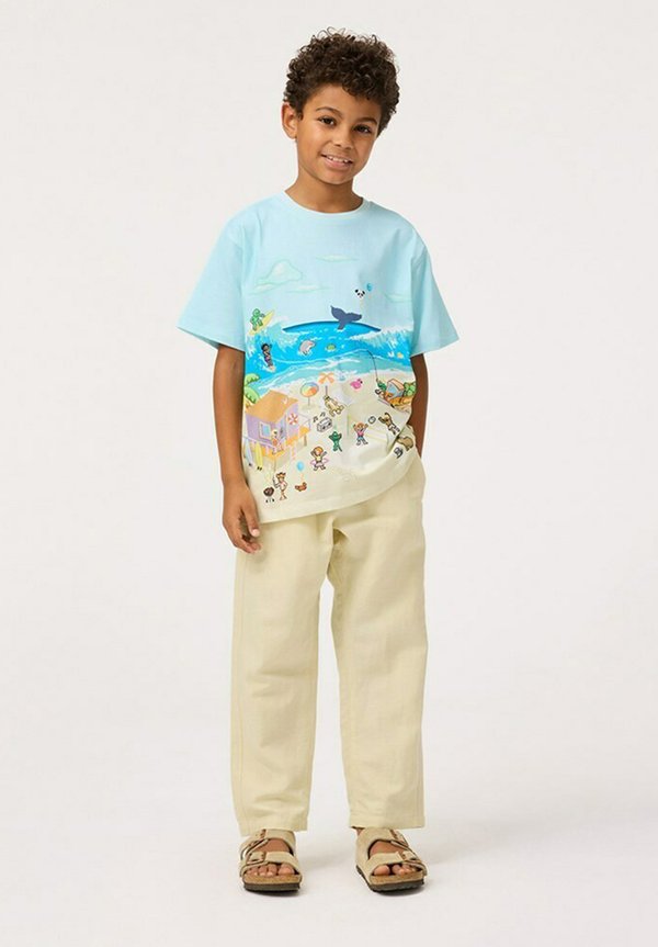 T-Shirt print - pixel beach