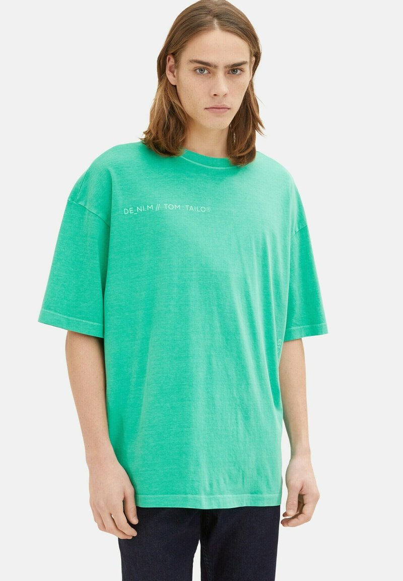 TOM TAILOR DENIM T-shirt z nadrukiem