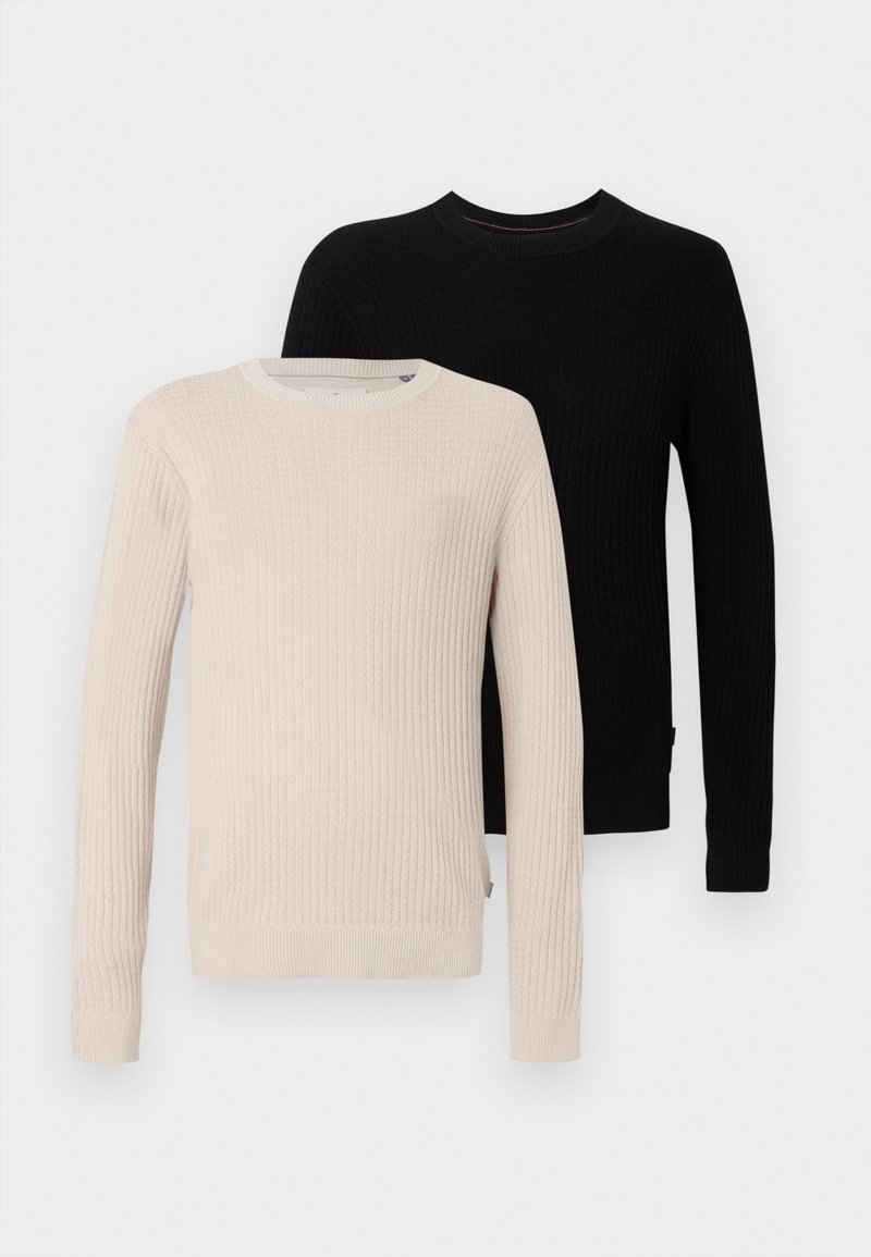 jack & jones Trui zwart jack & jones Trui zwart