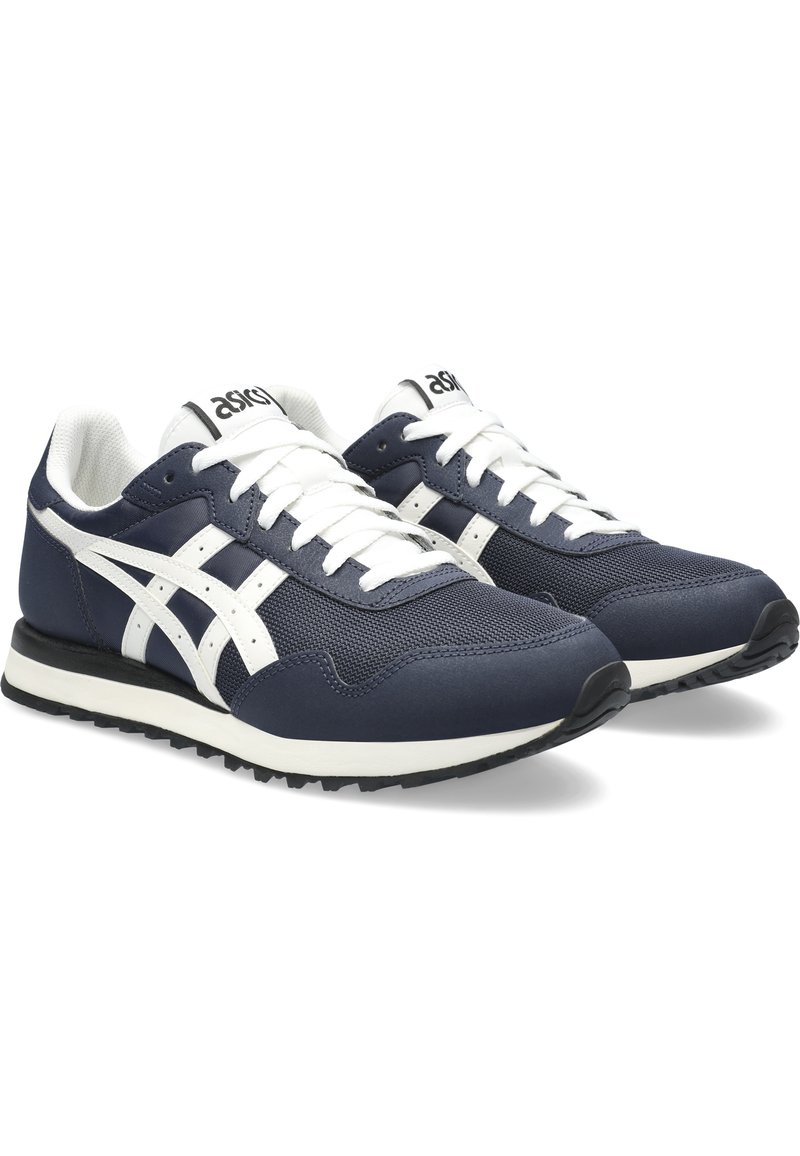 ASICS SportStyle TIGER RUNNER - Zapatillas midnight cream/azul - Zalando.es