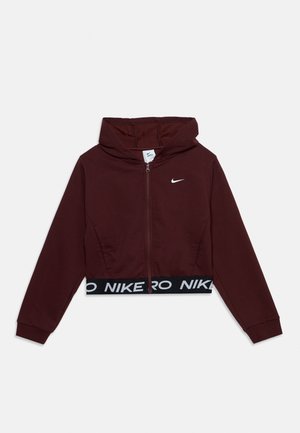 Nike Performance, G NP DF FZ FLC HDY UNISEX - Суитшърт с цип - mystic dates/black/white