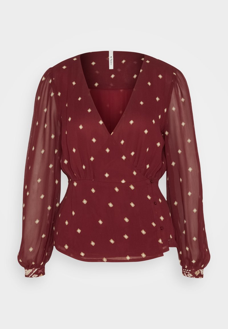 Pepe Jeans Blouse bordeauxrood