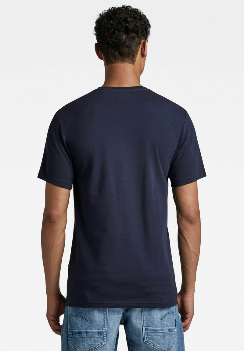 G-STAR Base-S T-Shirt Uomo, Beige (Elephant Skin D16411-336-g106), XS