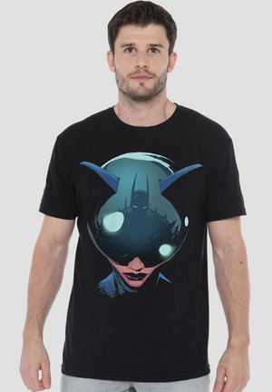 DC COMICS - BATMAN, BATMAN ABSOLUTE CATWOMAN CLOSE UP - Print T-shirt - black