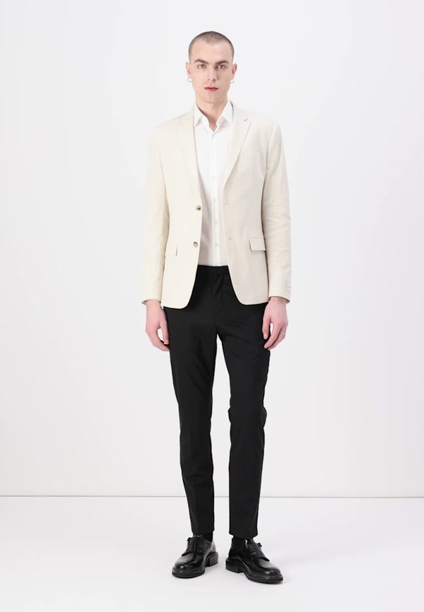 SEERSUCKER - Suit jacket - oatmeal4