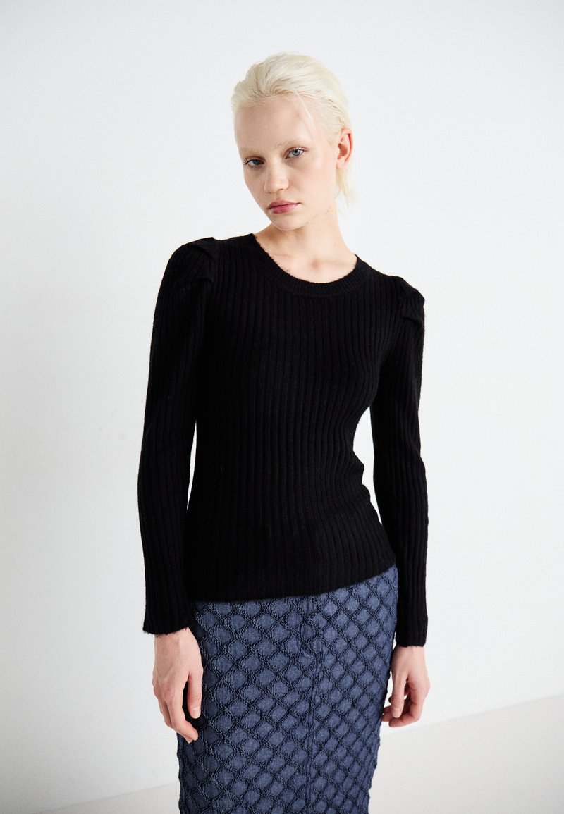 Vero Moda VMKIM UNECK - Maglione - black