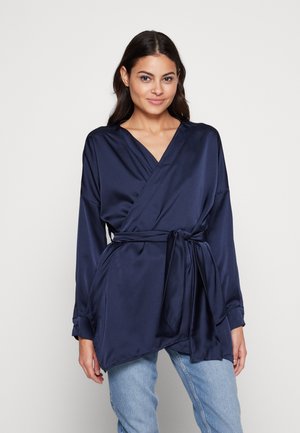 LINDA WRAP - Bluser - navy blue