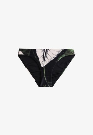 Next FIT - Spodný diel bikín - green black leaf