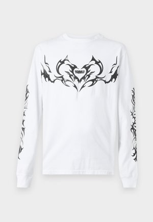 TRIBAL UNISEX - Long sleeved top - white