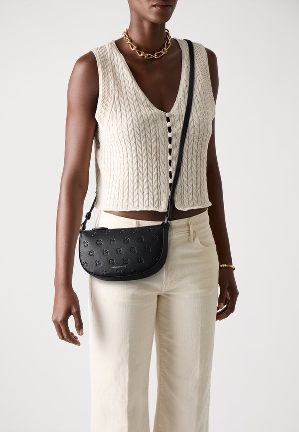 IKON MONOGRAM POUCH - Cross body bag