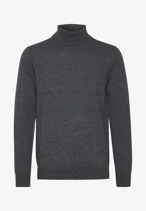 Blend, BHCARSTEN ROLLNECK - Svetrík - charcoal mix