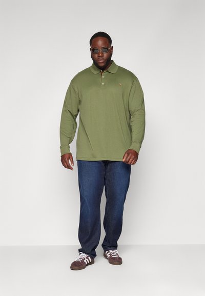 Polo Ralph Lauren Big & Tall SOFT COTTON LONG-SLEEVE POLO SHIRT - Poloshirt - garden trail