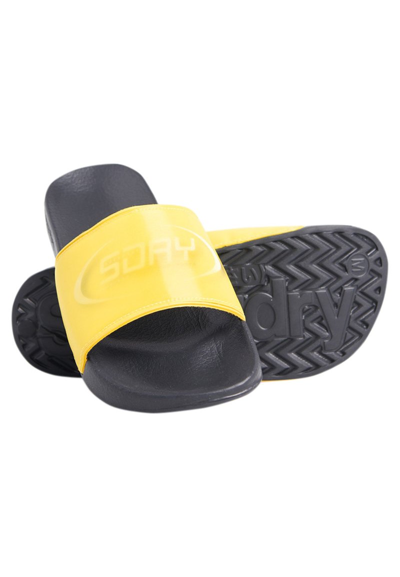 Superdry & Co Badslippers geel Superdry & Co Badslippers geel
