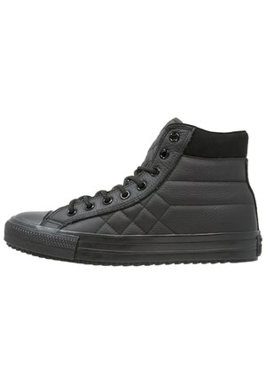 Korkeavartiset tennarit - black