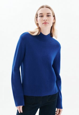 FRENCH BRAND FASHION ELEGANT MODERN CAMELIA - Pullover - bleu electrique