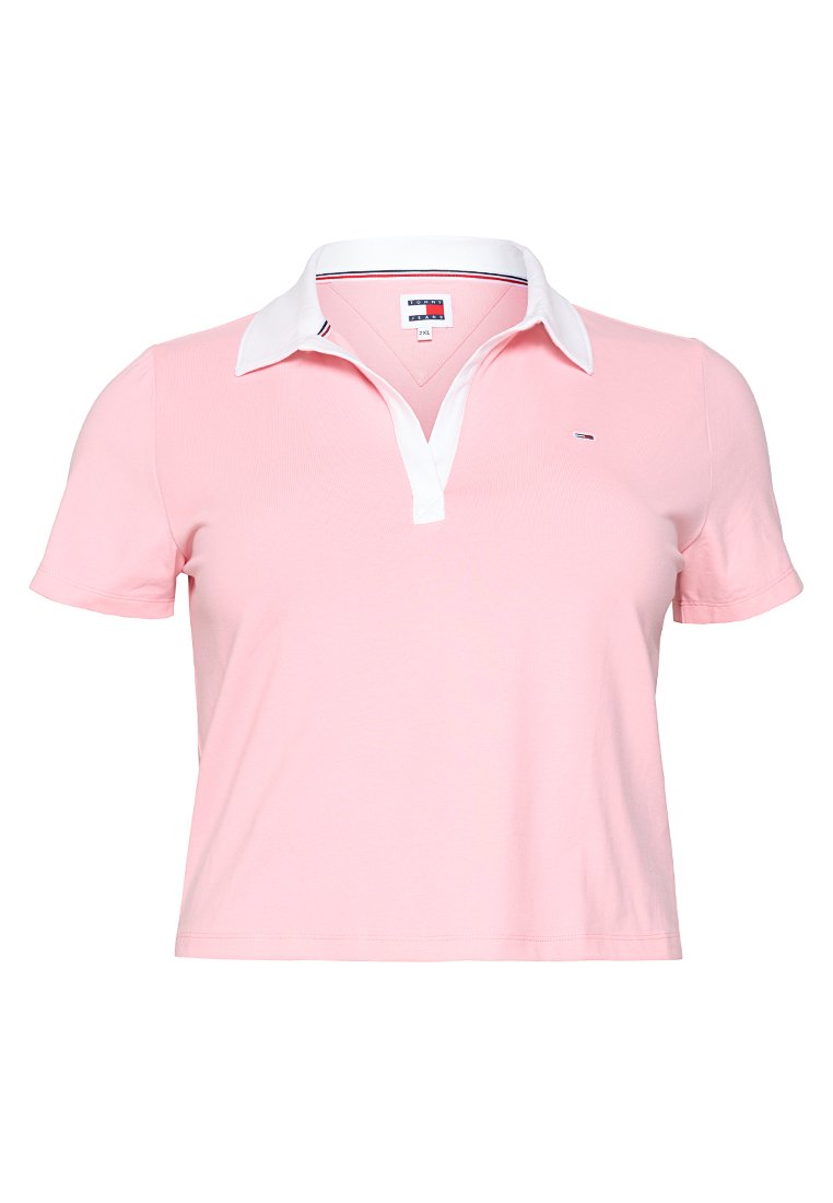 Tommy Jeans T-shirt basic roze Tommy Jeans T-shirt basic roze