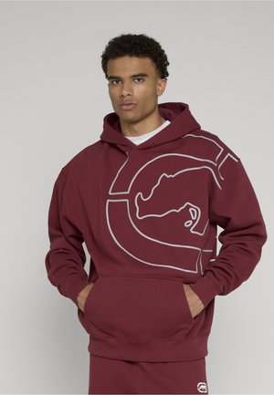 ecko unltd. ECKO UNLTD. BIG LOGO HOODIES - Mikina s kapucňou - syrah