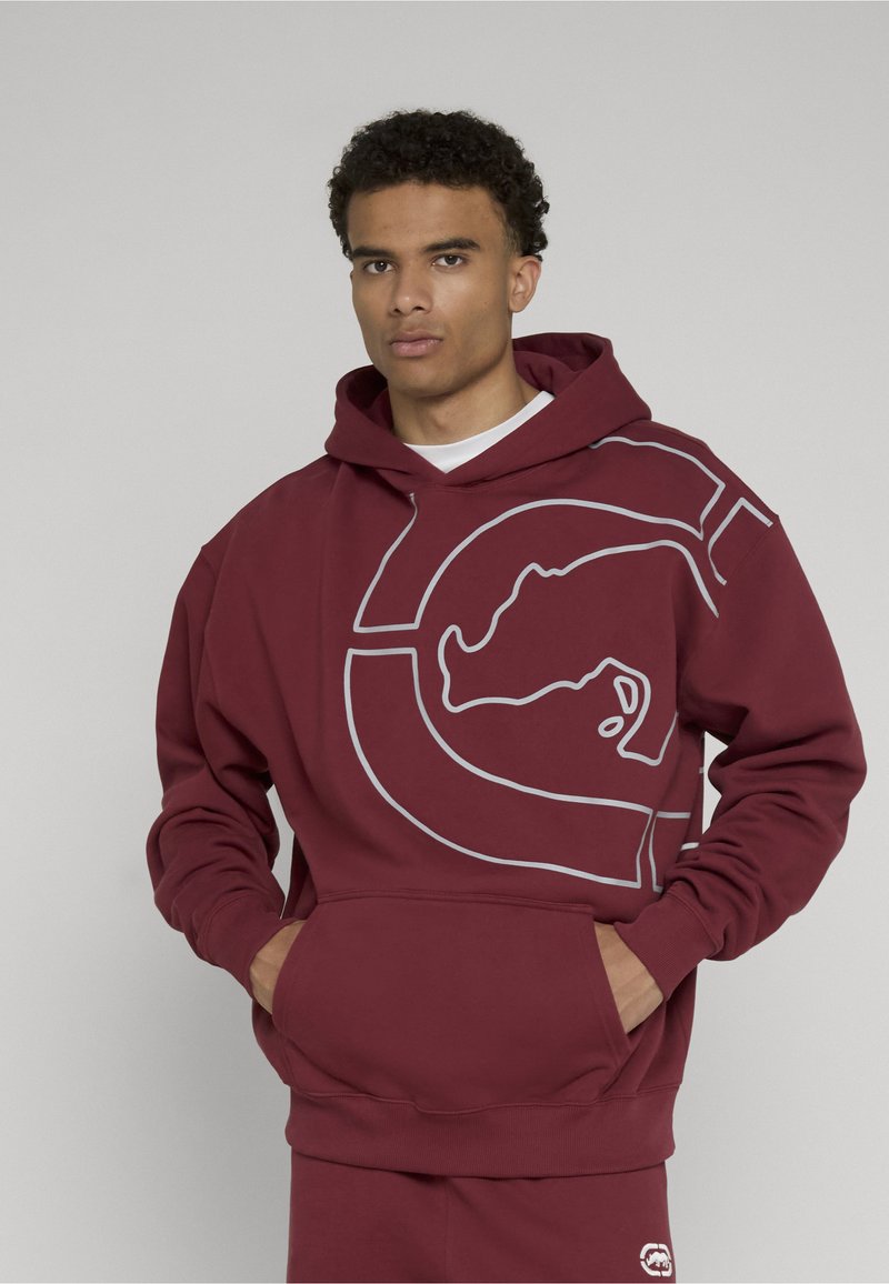 ecko unltd. ECKO UNLTD. BIG LOGO HOODIES - Sweat à capuche - syrah