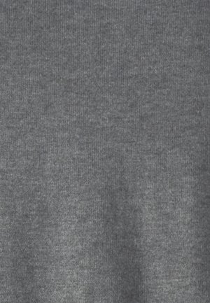 Gray, ribbed fabric texture, soft and smooth, displaying even color with slight variations in shading. No visible patterns or details.