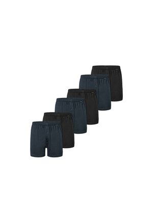 6ER PACK  - Boxershorts - schwarz   blau