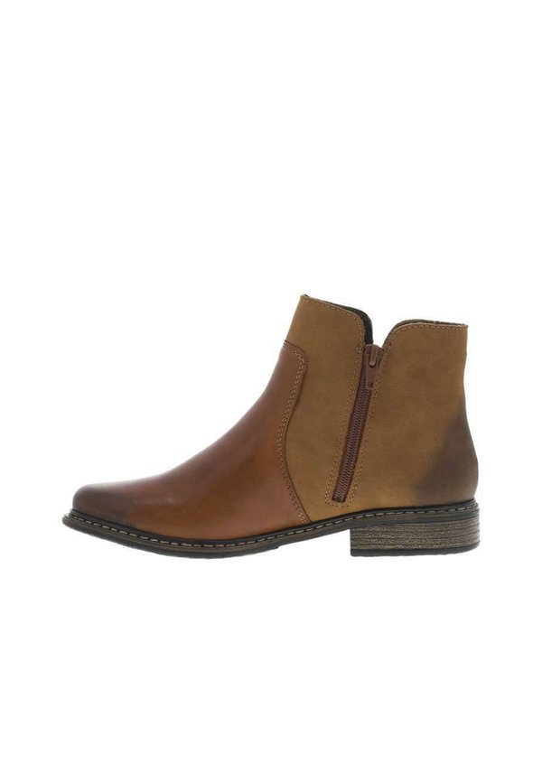 Stiefelette - cognac