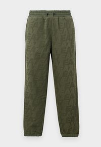 TRAIN LOGO SERIES PANTS - Tracksuit bottoms - beetle