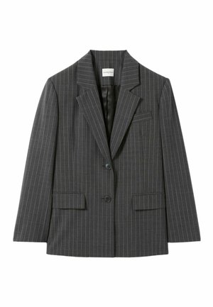 TAILLEUR RAYÉE - Veste de costume - anthracite