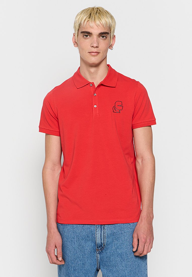 Karl Lagerfeld Poloshirt rood