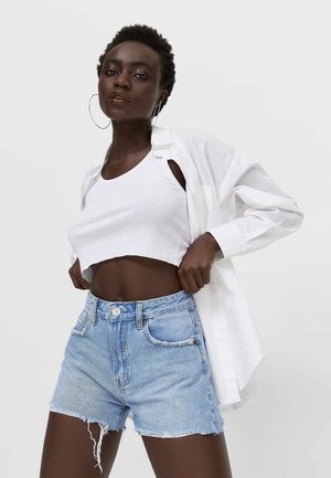 Shorts di jeans - light blue