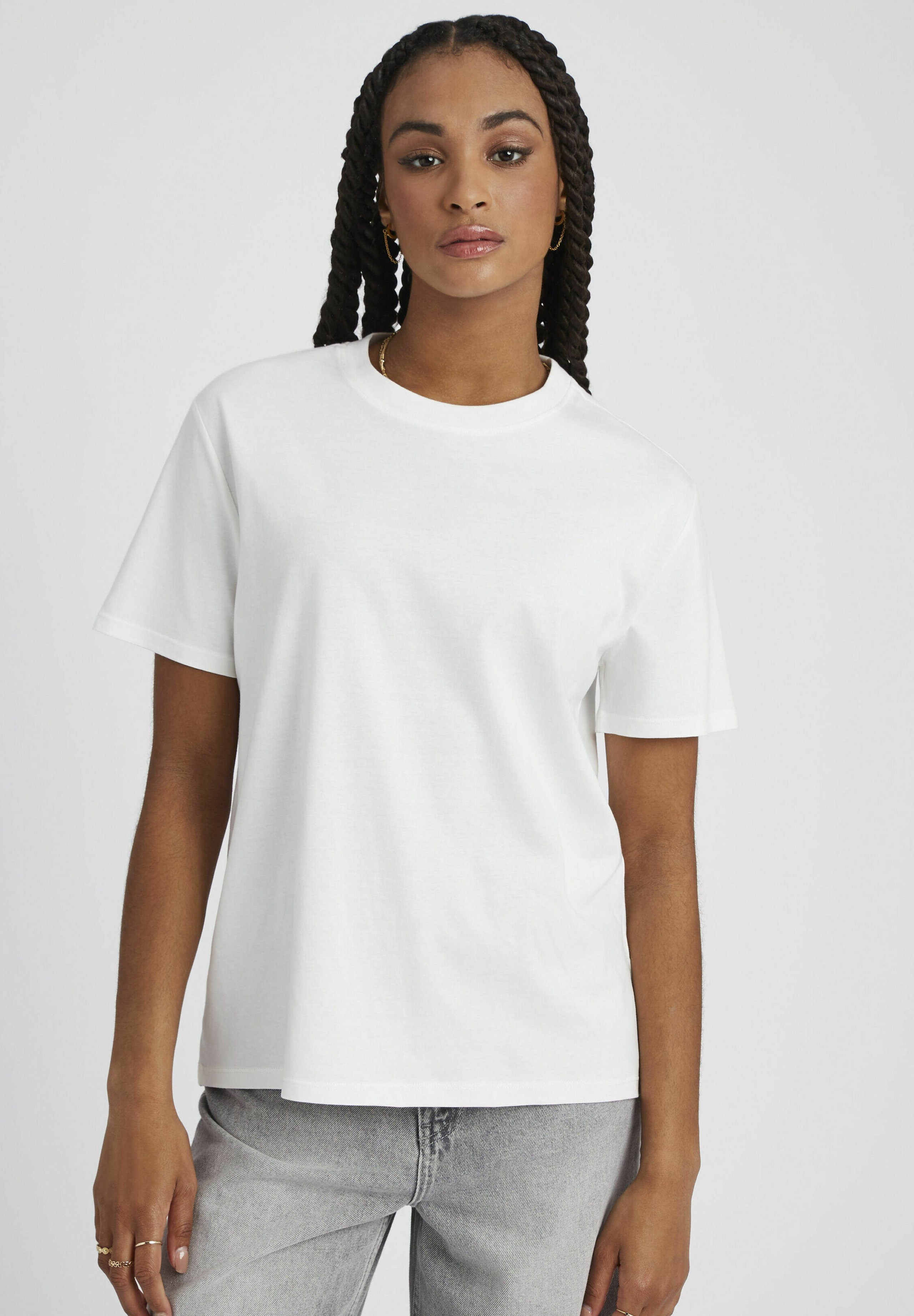 T-shirt Homme Ultra Doux Blanc - Col Rond, Coupe Basique, Respirable, Anti-bouloche, Lavage Facile - 8