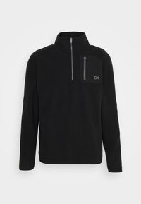 Calvin Klein Golf - PLANET HALF ZIP - Fleece jumper - black Thumbnail Image 1