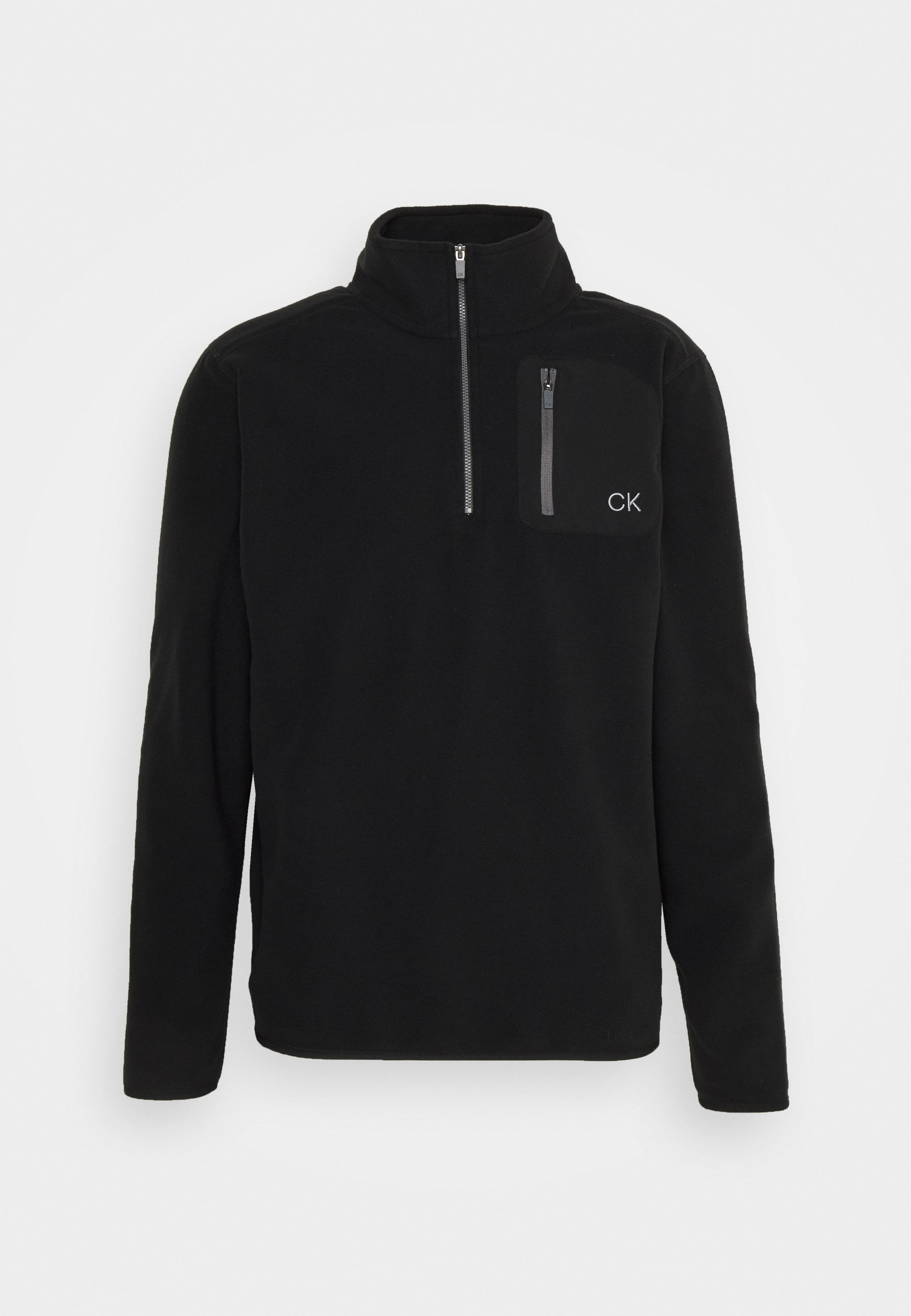 Calvin Klein Golf PLANET HALF ZIP Fleece jumper black
