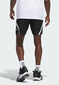 adidas Performance SELECT  - Sportovní kraťasy - black   white