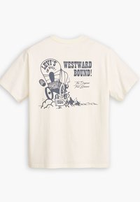 Levi's® RELAXED FIT GRAPHIC TEE - Camiseta básica - archival western wagon egret