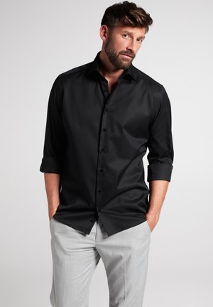 MODERN FIT - Chemise classique - schwarz