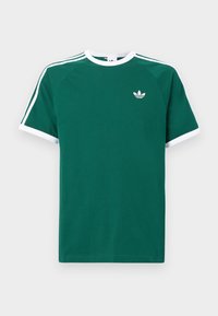 STRIPES TEE - Tričko s potlačou - collegiate green